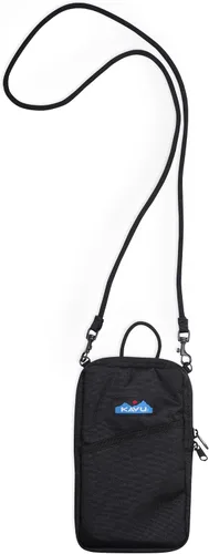 Vista 2 de KAVU Essential Case - Cartera cruzada con cremallera y correa de cuerda Cielo Oscuro Ikat