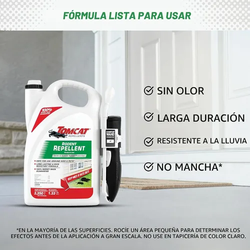 Vista 5 de Tomcat Repelentes Repelente de roedores listo para usar con varita cómoda