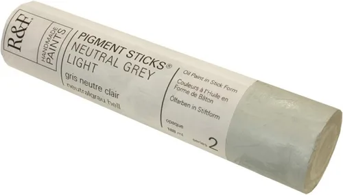 Vista 110 de R&F Handmade Paints - Pigmento profesional al óleo en barra, naranja lizarina, 6.4 fl oz