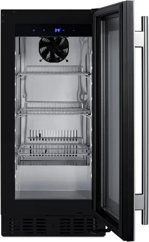Vista 3 de Summit Appliance Centro de bebidas de 15 pulgadas, acero inoxidable - ASDG1521