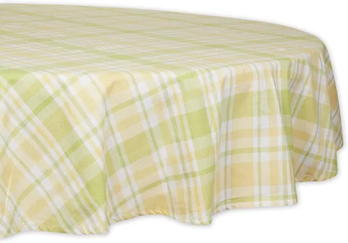 Vista 10 de DII Lemon Bliss - Colección de mesa de algodón a cuadros, camino de mesa, 14 x 72 pulgadas