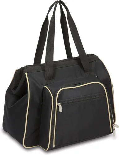 Vista 3 de Picnic Time Toluca - Bolsa térmica térmica para pícnic, color negro