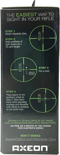 Vista 11 de Elite Force Optics Absolute Zero Easy One-Shot - Dispositivo de cero para rifle láser, dispositivo cero absoluto (8 x 3 x 4.5 pulgadas)