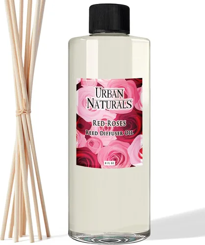 Vista 77 de Urban Naturals Recambio de aceite difusor de varillas ámbar y lavanda, lavanda relajante, ámbar cálido, aroma calmante para habitación, 4 onzas +