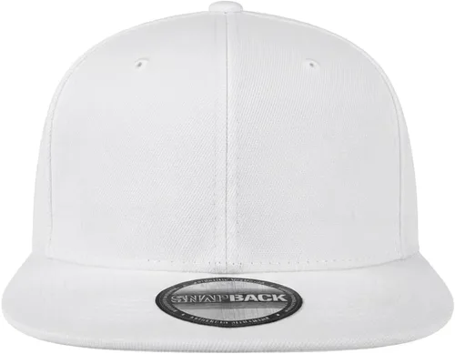 Vista 135 de Gorras Snapback Gelante para Hombres - Gorra de Béisbol con Visera Plana Ajustable - Liso en Blanco Ajustable Negro