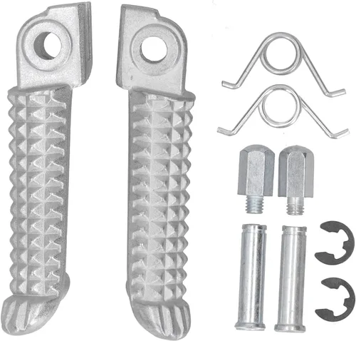 Vista 8 de Reposapiés de motocicleta de metal, accesorios para estribos de motocicleta, accesorios para R1 R6 MT09 MT07 R3 R15 R25 FZ1