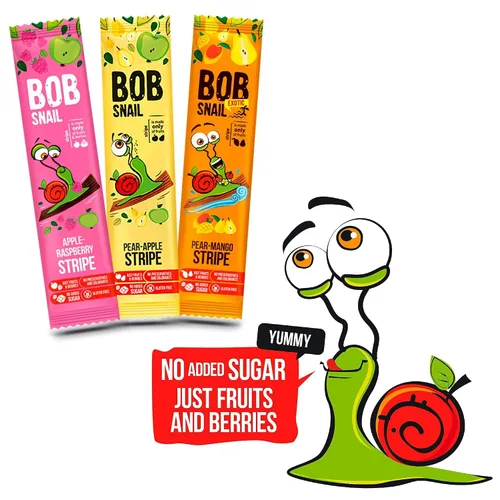 Vista 9 de BOB SNAIL Snacks de frutas saludables para adultos y niños