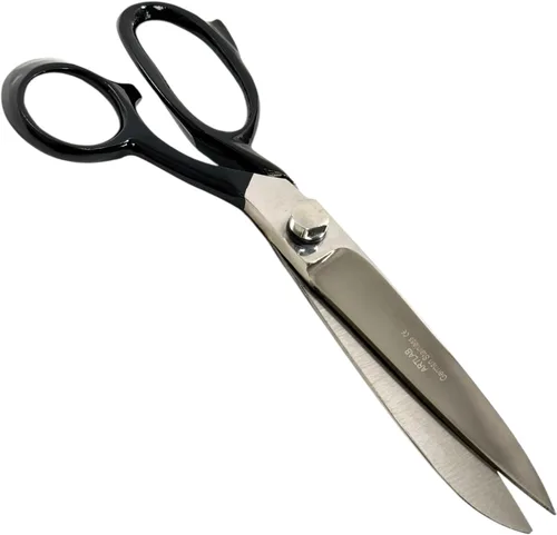 Vista 9 de Juego de 3 tijeras de sastre alemanas de alta calidad (6", 8", 10") – Tijeras de corte de tela resistentes para costura, costura y tapicería