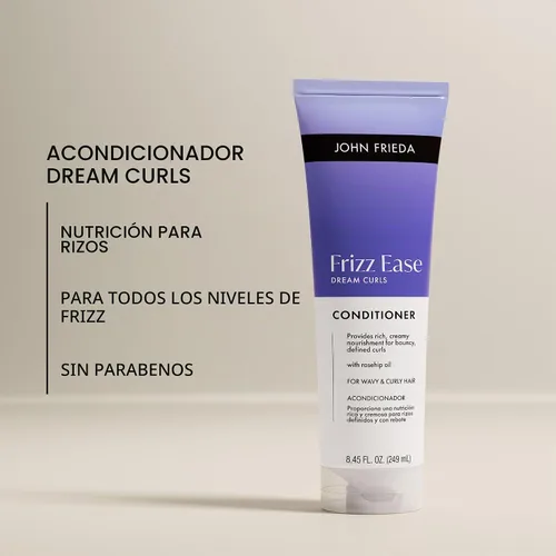 Vista 4 de John Frieda Frizz Ease Dream - Acondicionador de rizos, 8.45 onzas líquidas, paquete de 2