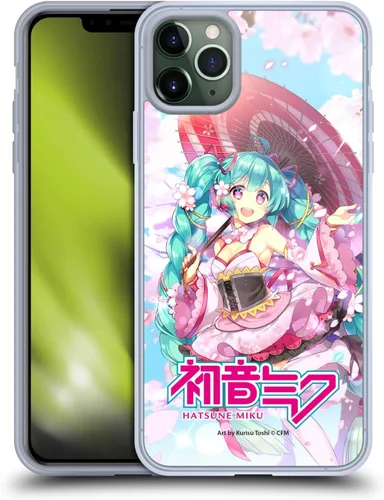 Vista 190 de Head Case Designs Licencia Oficial Hatsune Miku Gráficos Lindos Carcasa de Gel [Protección de Grado Militar] Compatible con Apple iPhone 7 CUTE