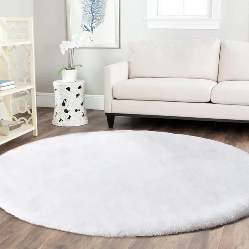 Vista 23 de Latepis Alfombra Pequeña Negra Esponjosa 2x3 pies Manta de Piel Sintética de Conejo Alfombra Suave Lavable Alfombras Peludas Shag para Dormitorio