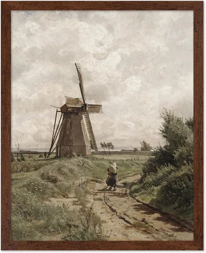 Vista 8 de Poster Master Póster vintage de la costurera, impresión retro de modista, bellas artes, arte impresionista, regalo para hombres y mujeres, gran