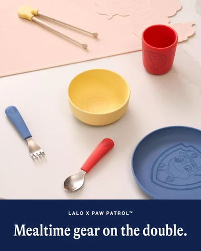 Vista 6 de Lalo PAW Patrol - Mantel individual de silicona para niños pequeños y bebés, mantel individual antideslizante para restaurantes y mesas de comedor