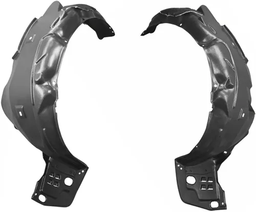 Vista 2 de Parts N Go Juego de forro para guardafangos con clips para Honda Civic Sedán 2012, lado del conductor y del pasajero, izquierdo y derecho HO1248144