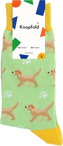 Vista 7 de Knapfold Calcetines para perro para mujer, diseño de perro
