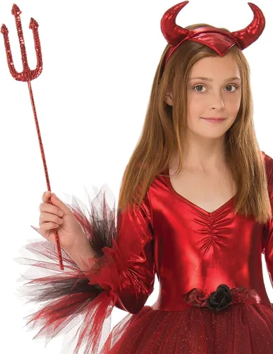 Vista 2 de Rubie's Disfraz de diablo clásico para niño, mediano, rojo