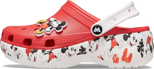 Vista 7 de Crocs Women's Disney Minnie Mouse Classic Platform Clogs