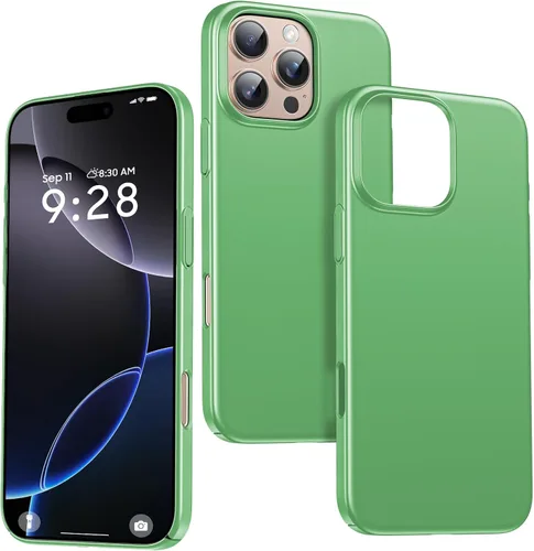 Vista 37 de GRECAZO Funda delgada para iPhone 16 Pro Max, ultra fina, color negro