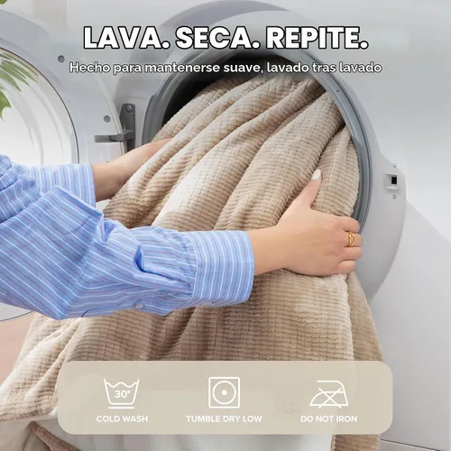 Vista 9 de UGG Remina - Juego de edredón individual, cama de dormitorio en una bolsa Beige