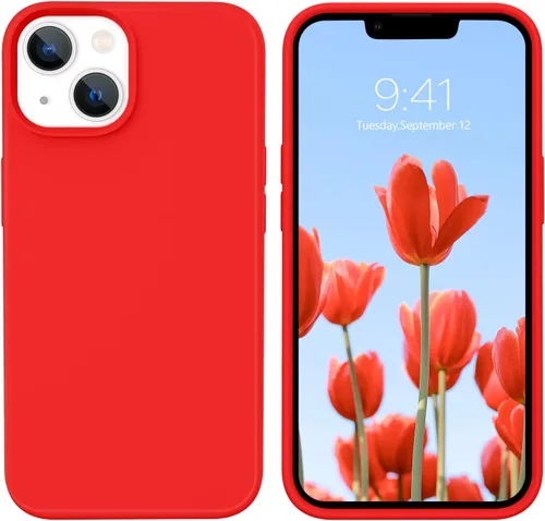 Vista 10 de GUAGUA Funda compatible con iPhone 17 Pro Max de 6.9 pulgadas, silicona líquida, goma de gel suave, delgada, forro de microfibra delgada