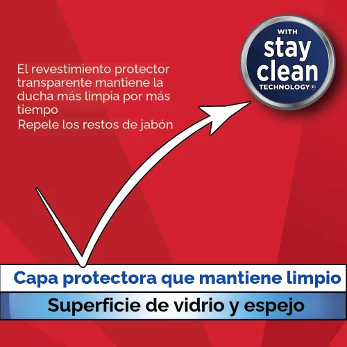 Vista 4 de Magic Limpiador de cristales y espejos de ducha, 28 onzas líquidas (el embalaje puede variar)