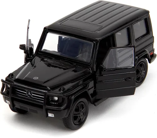 Vista 5 de Jada Pink Slips 1:32 W1 Mercedes Benz Clase G 4x4 Coche fundido a presión, juguetes para niños y adultos (negro)