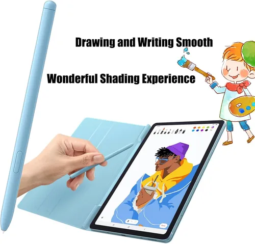 Vista 5 de 2Pcs Tab S6 Lite S Pen Reemplazo para Samsung Galaxy Tab S6 Lite Pen (azul)