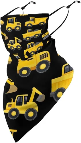 Vista 21 de Bufanda reutilizable con protección solar UV para las orejas, bandana reutilizable para la cara Color985