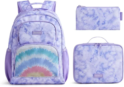 Vista 13 de mommore Juego de mochila para niños y niñas de 4 a 8 años A-dinosaurio