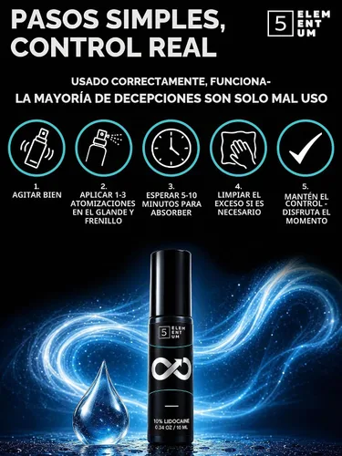 Vista 3 de Delay Spray for Men 10% Lidocaine Numbing Desensitizer for Lasting Control