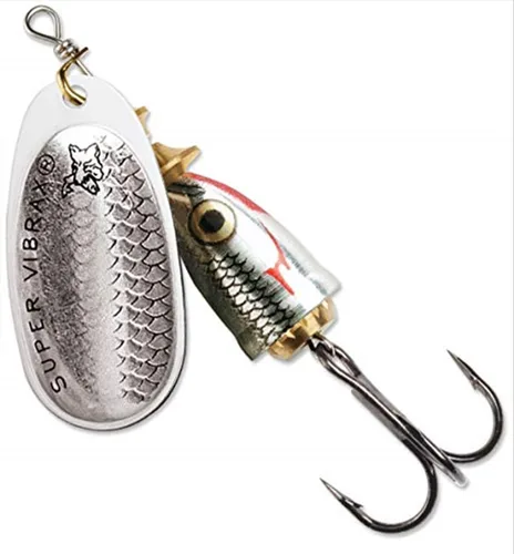 Vista 21 de BLUE FOX Classic Vibrax, señuelo giratorio en línea para trucha lubina y salmón Premium Pesca Spinner