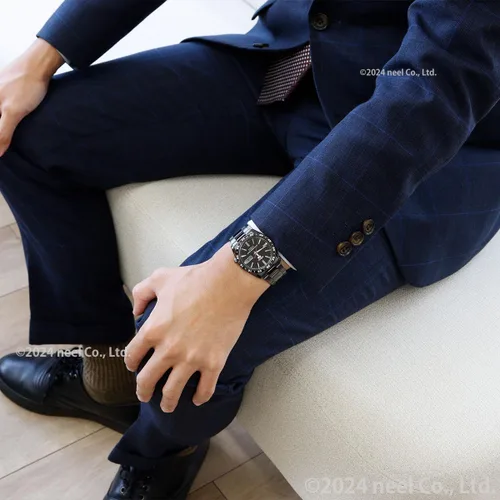 Vista 6 de SEIKO Relojes para hombre 5 SNKE03-4, Ypra, Reloj de buceo