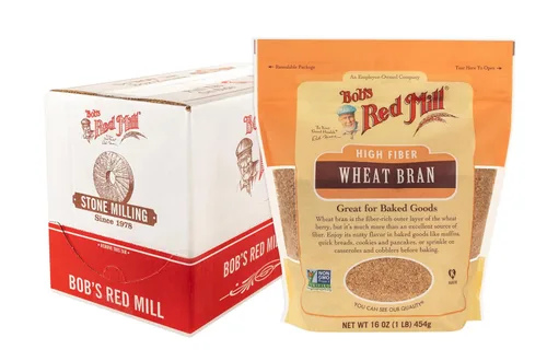 Vista 8 de Bob's Red Mill Salvado de trigo, 16 onzas (Paquete de 1) - Sin OGM, vegano, kosher