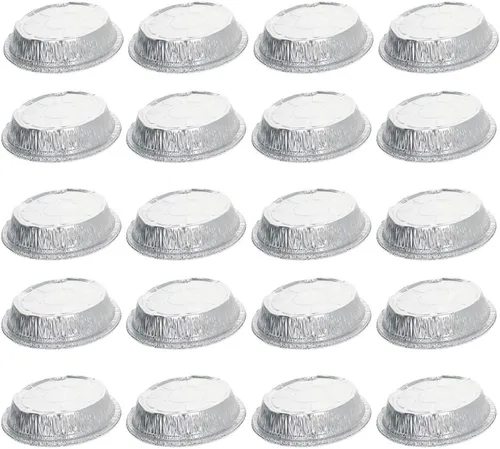 Vista 11 de Othmro Latas redondas de metal de 8.3 onzas, latas de aluminio, contenedores recargables de 8.5 fl oz, botellas de lata con tapa de tornillo