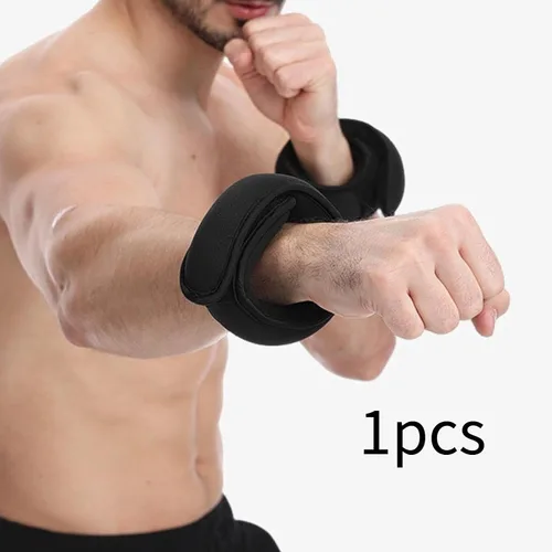 Vista 2 de YIJU Pulsera portátil de entrenamiento de fuerza ajustable para el tobillo, bolsa de arena para gimnasia, aeróbicos, fitness, ejercicio