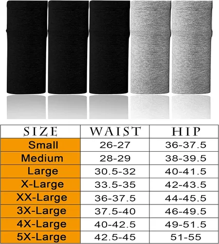 Vista 3 de UMMISS - Ropa interior de algodón de cintura alta para mujer, cobertura completa, suave, cómoda, paquete surtido
