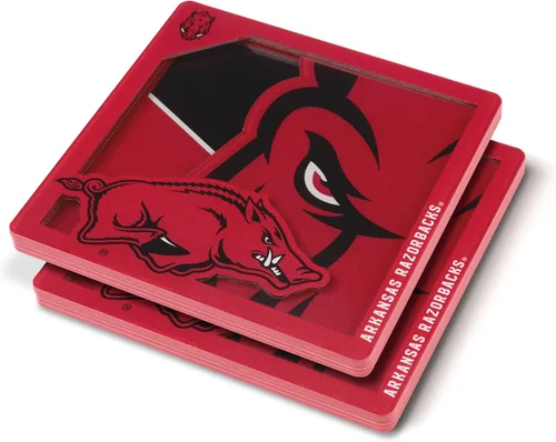Vista 18 de YouTheFan NCAA Serie Logo 3D NCAA Posavasos
