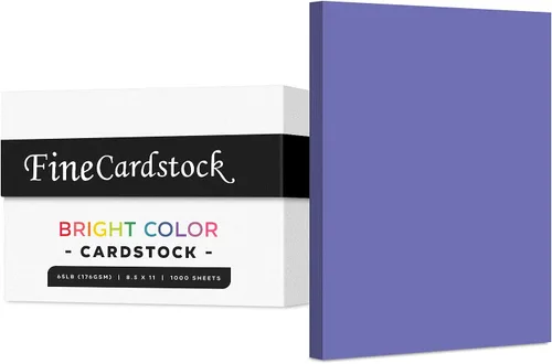 Vista 36 de Papel de alta calidad para tarjetas de colores, caja de 1000 hojas, cartulina de peso medio de 65 libras, perfecta para suministros escolares, artes