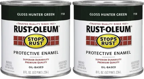 Vista 56 de Carbón gris brillante Rust-Oleum (7784502) contra el óxido 32 onzas, 7784502 Gris carbón brillante