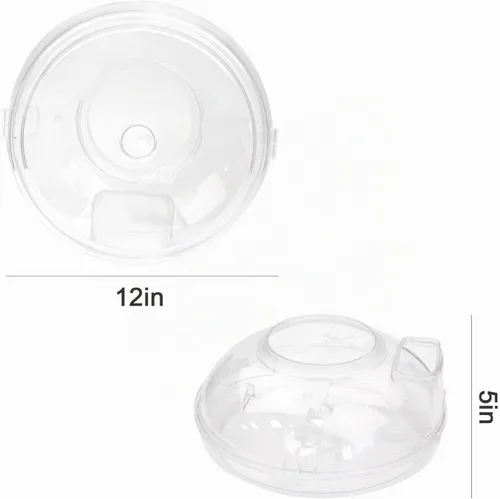 Vista 3 de Cuenca de cacerola de agua de 2 1/2 cuartos para aspiradora Rainbow E2 tipo 12 y E-2 (eSERIES™) - Tazón de agua de repuesto para Negro, Plata, Serie