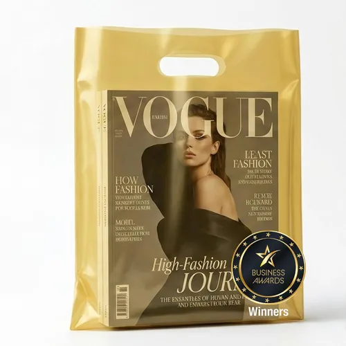 Vista 18 de Choice Marts 100 bolsas de plástico negras con asas – 12 x 15 pulgadas, bolsas de venta al por menor negras brillantes de 2 mil de grosor adecuadas