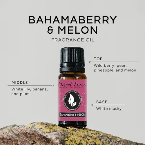 Vista 2 de Bahama Berry & Melon - Aceite aromático de grado prémium, 0.3 fl oz