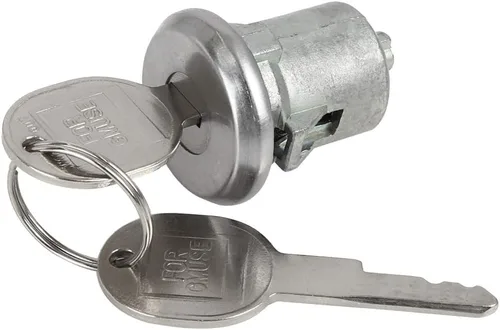 Vista 4 de Cilindro de cerradura de puerta con llave compatible con Chevy GMC Buick Cadillac Pontiac Oldsmobile, 1 par