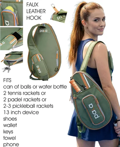 Vista 7 de Juego de raquetas de pádel con bolsa, incluye raqueta de pádel de alto rendimiento y bolsa elegante, ideal para principiantes y jugadores avanzados