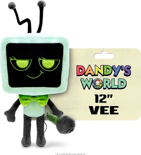 Vista 12 de Culture Fly Dandy's World - Muñecos de peluche coleccionables con licencia oficial de 12 pulgadas (Astro)