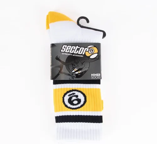 Vista 4 de Sector 9 Vintage Socks White - Factory Direct