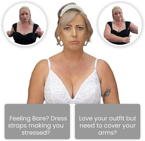 Vista 4 de eXcaped Conjunto de chal y bufanda para mujer, vestido de noche, capa de gasa transparente