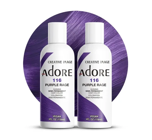 Vista 47 de Adore Tinte semipermanente verde para el cabello, vegano y sin crueldad, 4 onzas líquidas, 163 Green Apple (paquete de 1)