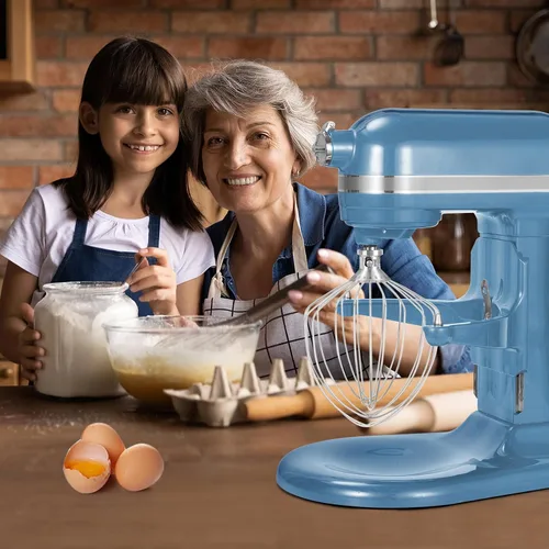 Vista 7 de Accesorio de batidor para batidora de pie KitchenAid de 7 cuartos de galón