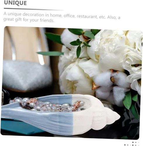 Vista 6 de 4pcs Jewelry Tray Dessert Plates Female Necklace Tray Decorative Centerpiece Bowl Tray Trinket Tray Jewelry Storage Tray Coin Ring Decorative Key